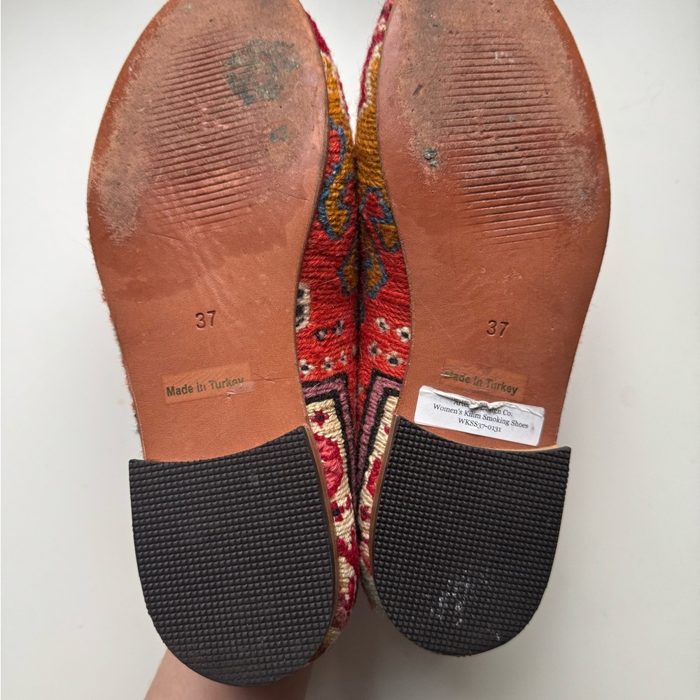 Artemis Design Co. Multicolor Kilim Loafers size 37 - Picture 3 of 4